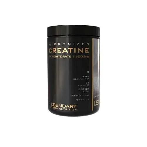Creatine Monohydrate Micronised Legendary Sports Nutrition