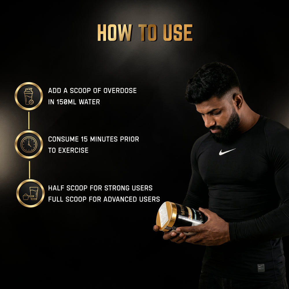 Overdose Pre-Workout Legendary Sports Nutrition